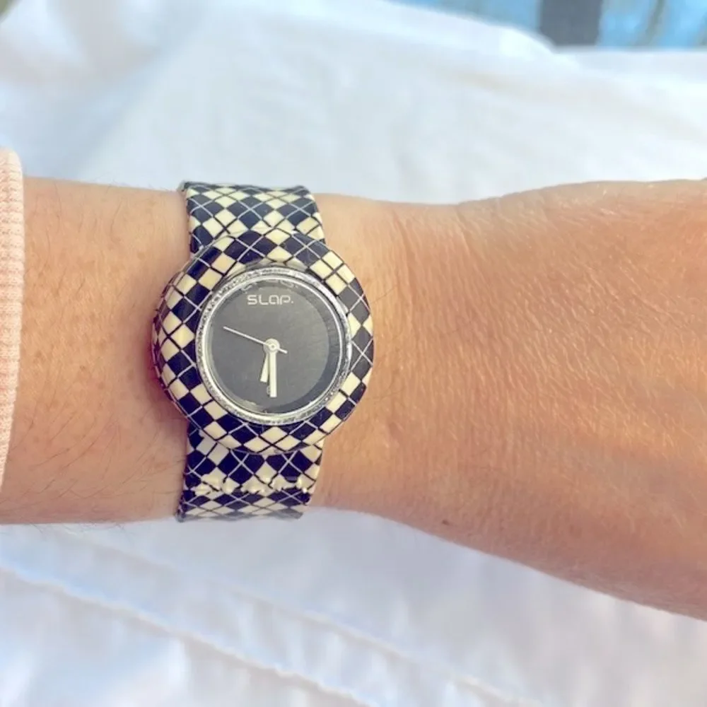 Working! Y2K Slap Bracelet Watch